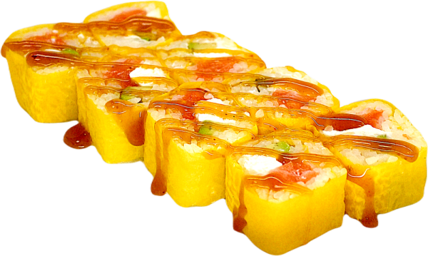 Маменори с лососем